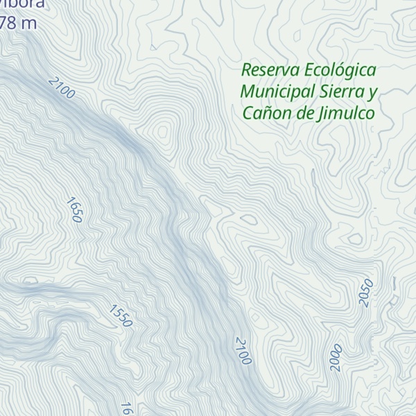 Map of Cerro El Caballo