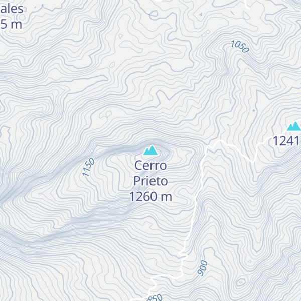 Map of Cerro Prieto