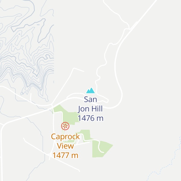 Map of San Jon Hill