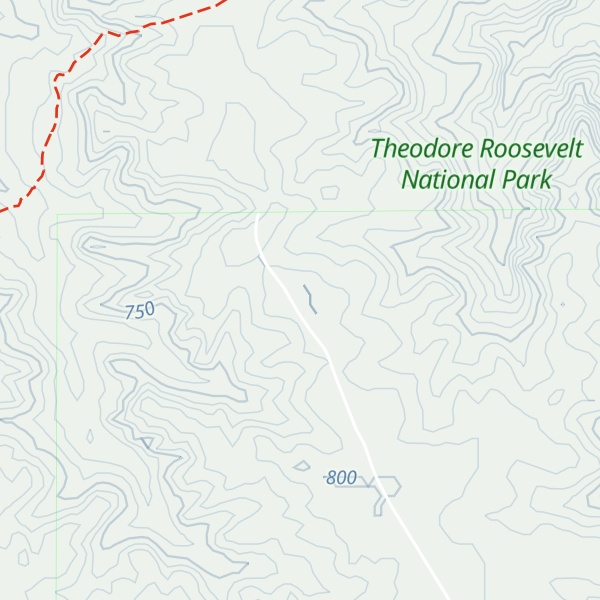 Map of Long X Divide