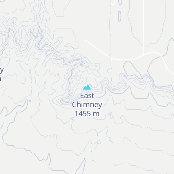 Map of East Chimney