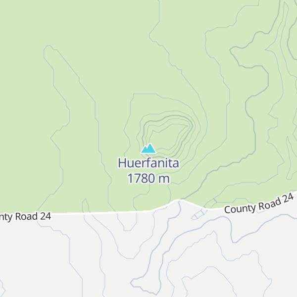 Map of Huerfanita