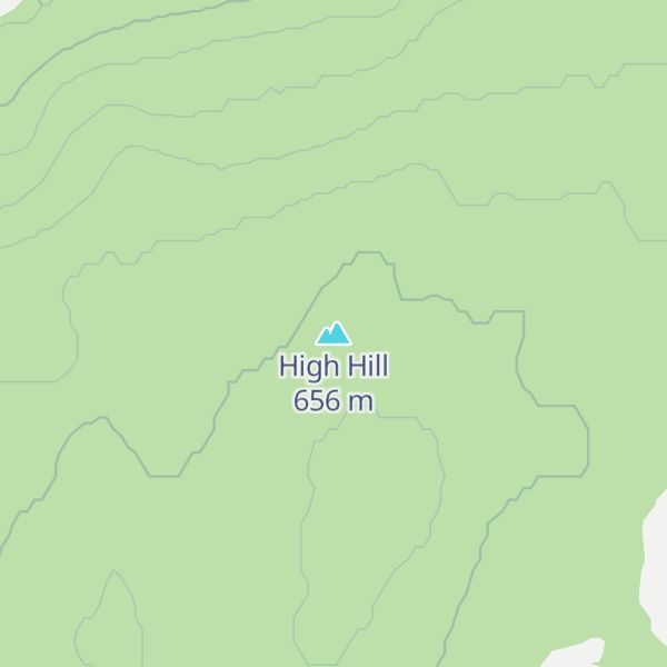 Map of High Hill
