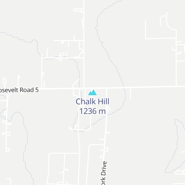 Map of Chalk Hill
