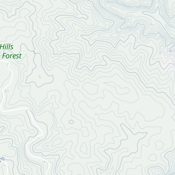 Map of Stagebarn Ridge