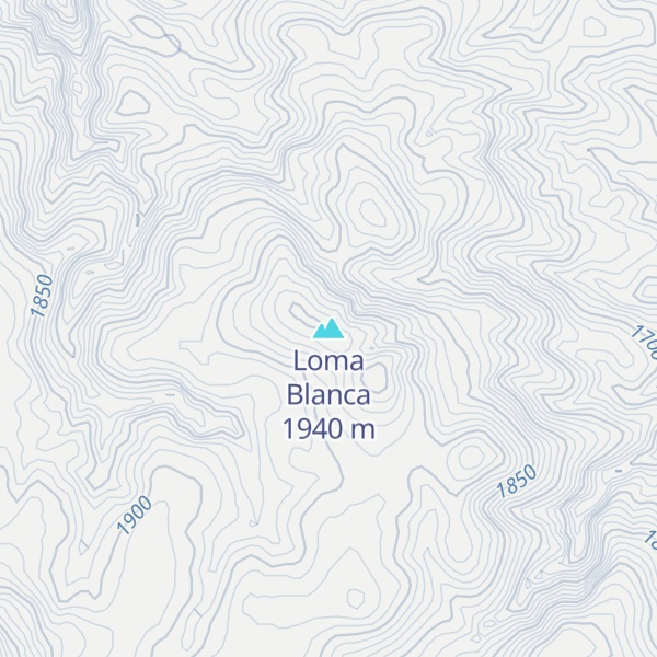 Map of Loma Blanca