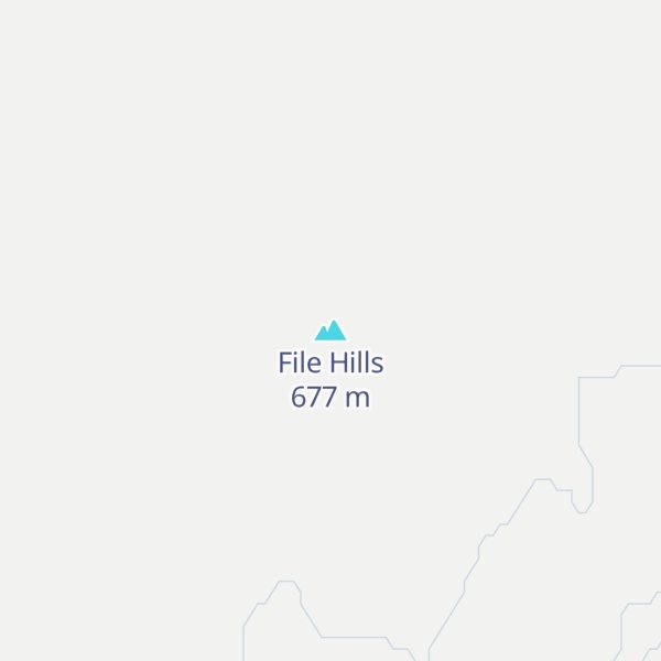Map of File Hills