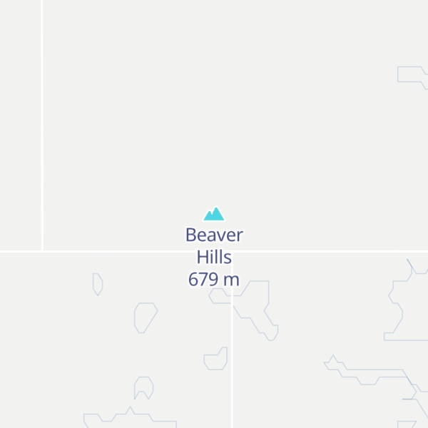 Map of Beaver Hills