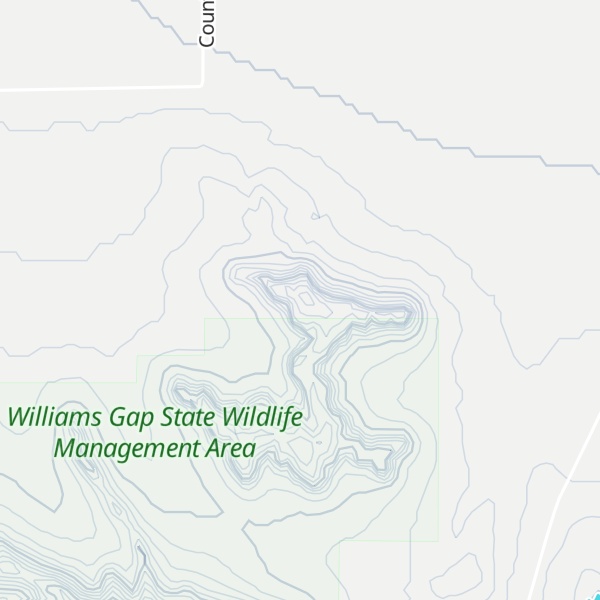 Map of Sheep Mountain