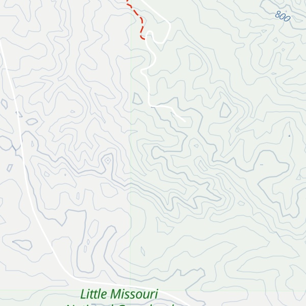 Map of Juniper Spur
