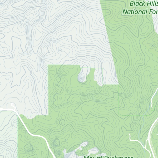 Map of Old Baldy Mountain