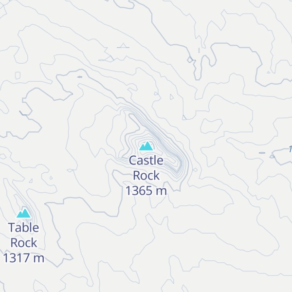 Map of Castle Rock