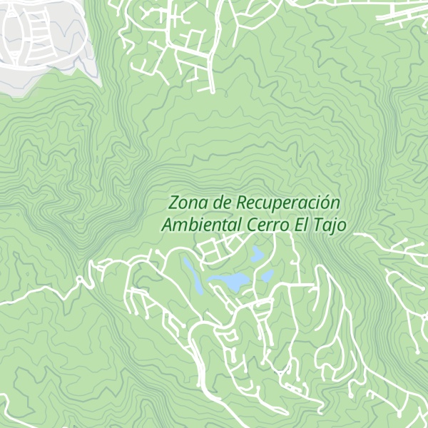 Map of Cerro El Tajo - Cerro Pelón