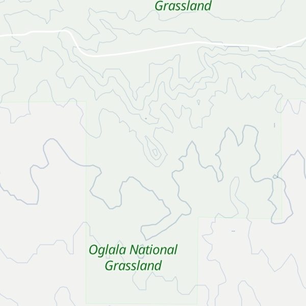 Map of Strawstack Butte