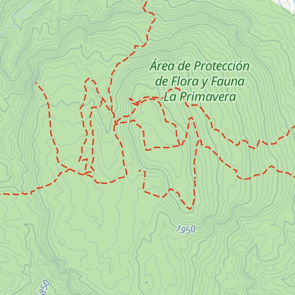Map of Cerro el Chapulin