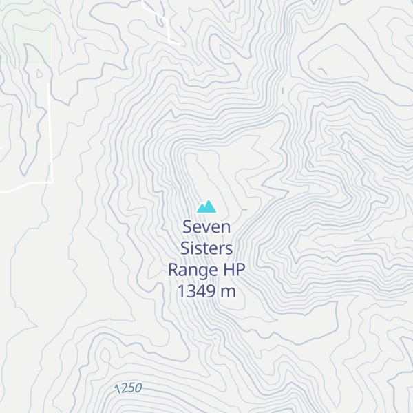 Map of Seven Sisters Range HP