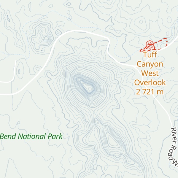 Map of Cerro Castellan