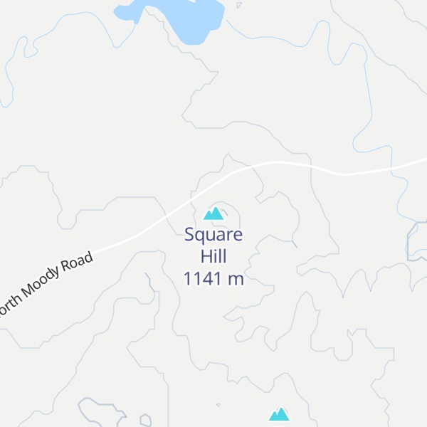 Map of Square Hill