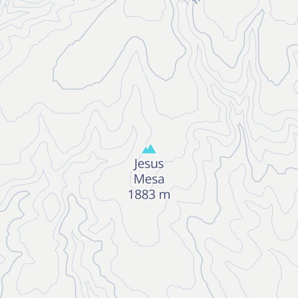 Map of Jesus Mesa