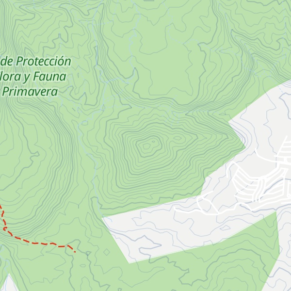 Map of Cerro la Cuchilla