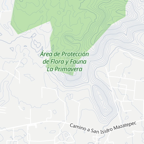 Map of Cerro la Campana