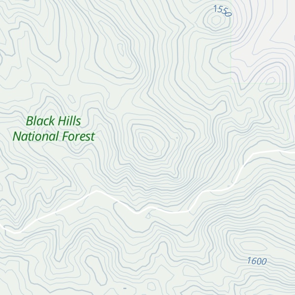 Map of Buck Mountain