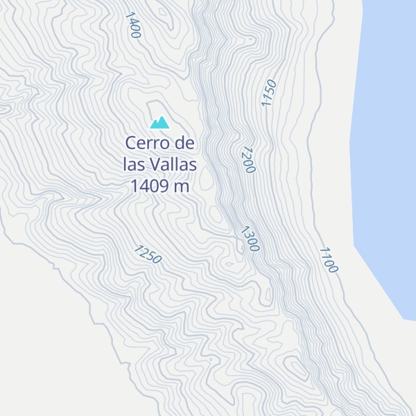 Map of Peñasco Blanco