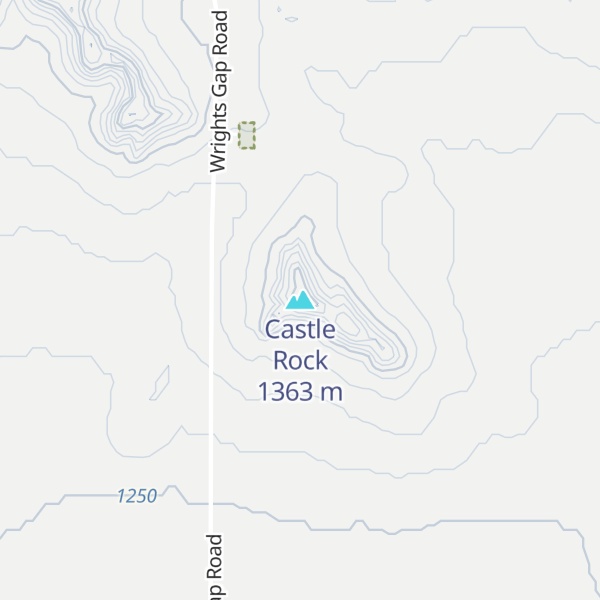 Map of Castle Rock