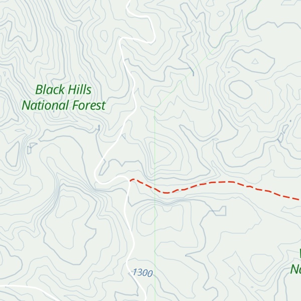 Map of Fossil Ridge