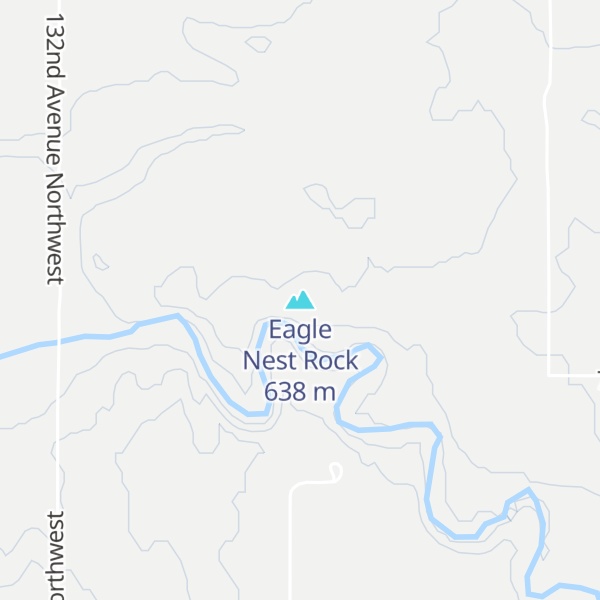 Map of Eagle Nest Rock