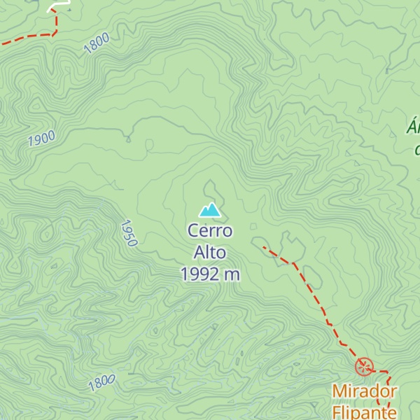 Map of Cerro Alto