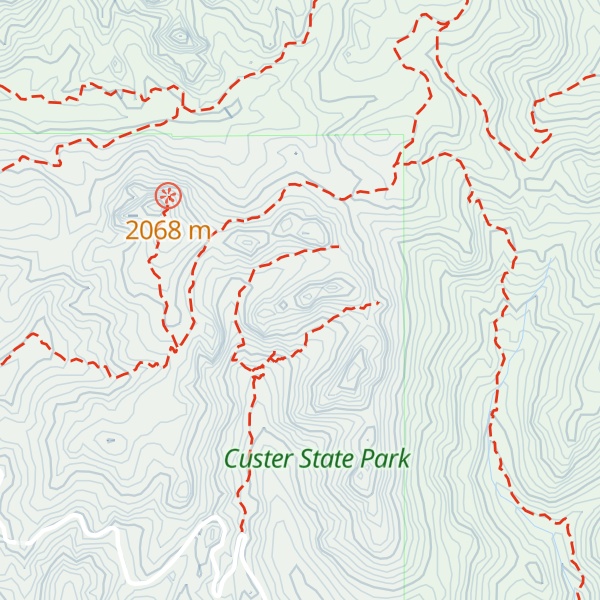 Map of Cathedral Spires