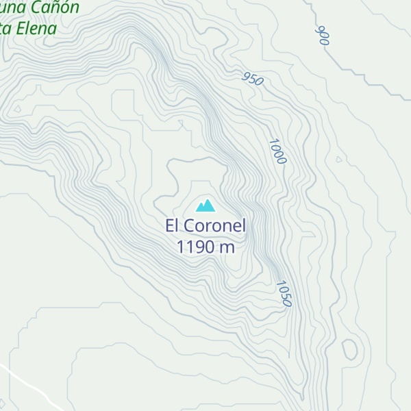 Map of El Coronel