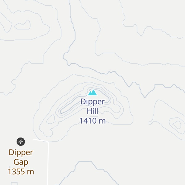 Map of Dipper Hill