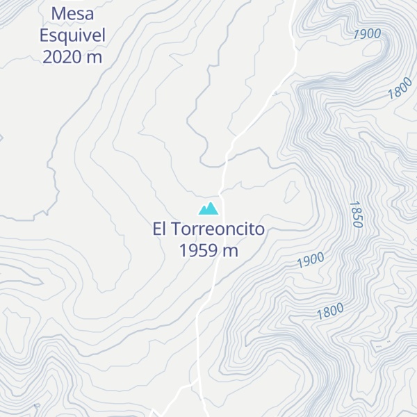 Map of El Torreoncito