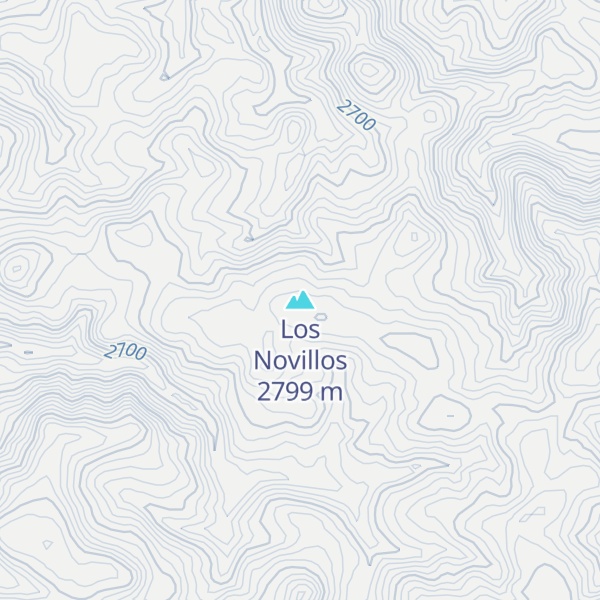 Map of Los Novillos