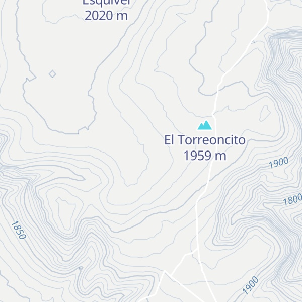 Map of El Copete