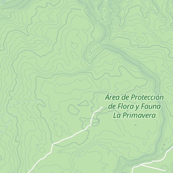 Map of Cerro el Pedernal