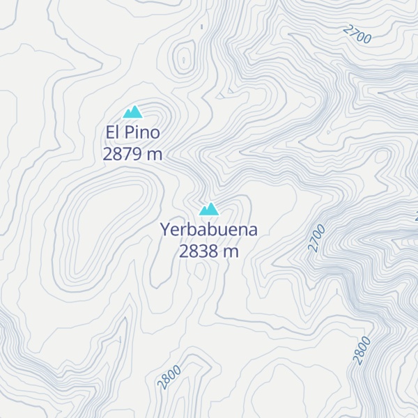 Map of Yerbabuena