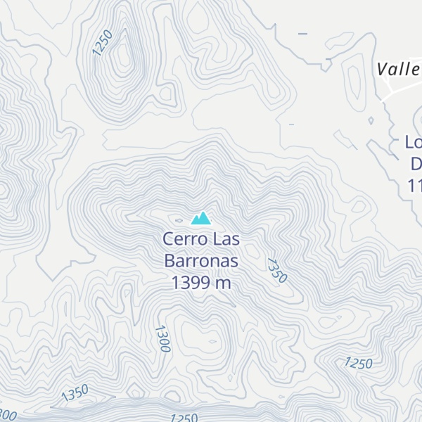 Map of Barrón