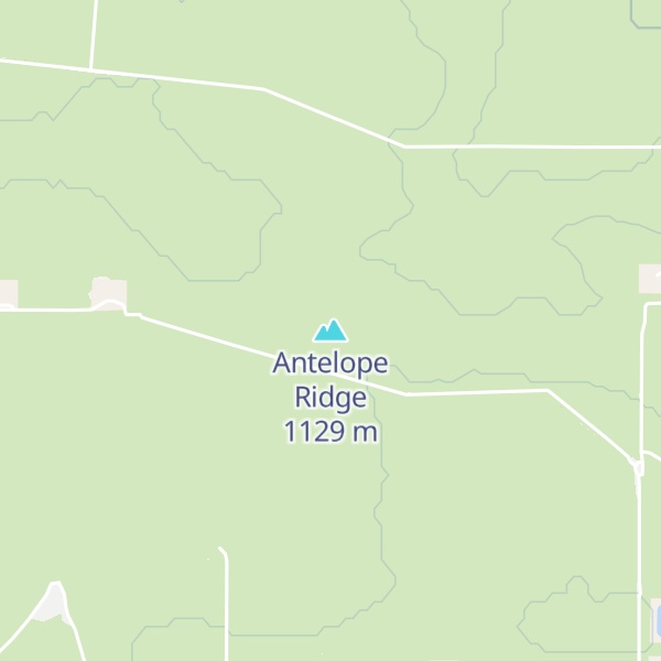 Map of Antelope Ridge