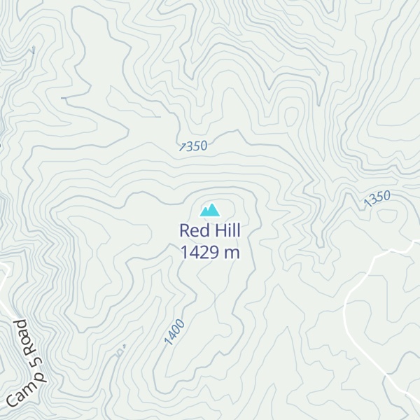 Map of Red Hill