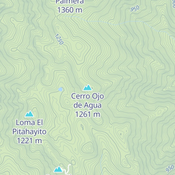 Map of Cerro Ojo de Agua