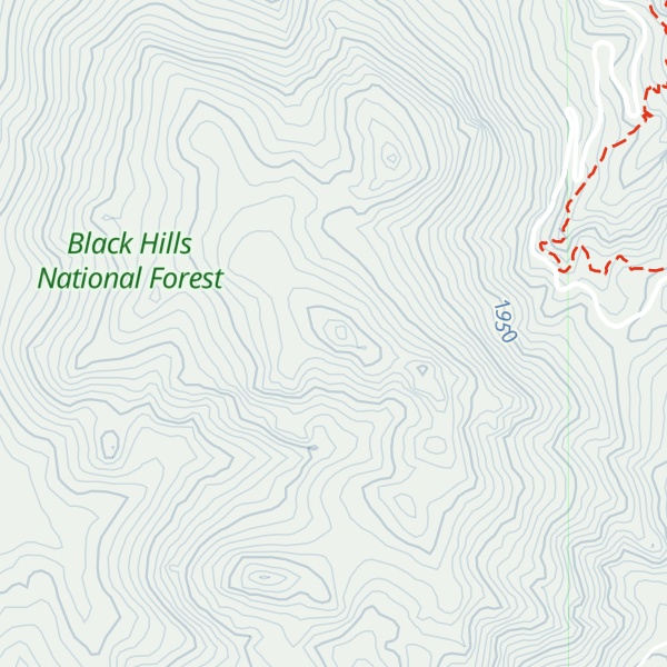 Map of Sylvan Peak