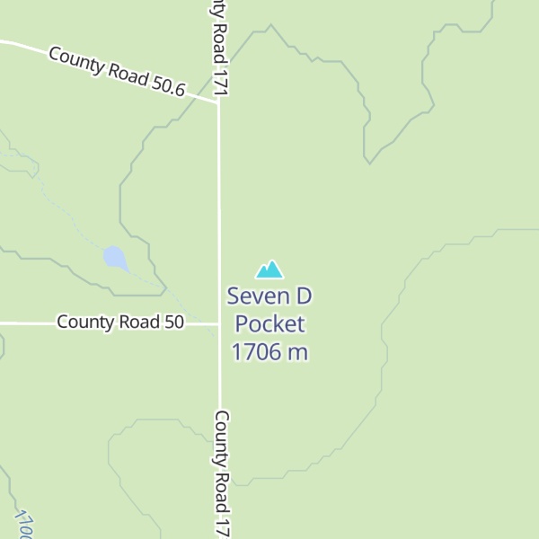 Map of Seven D Pocket