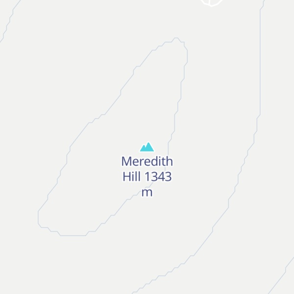 Map of Meredith Hill