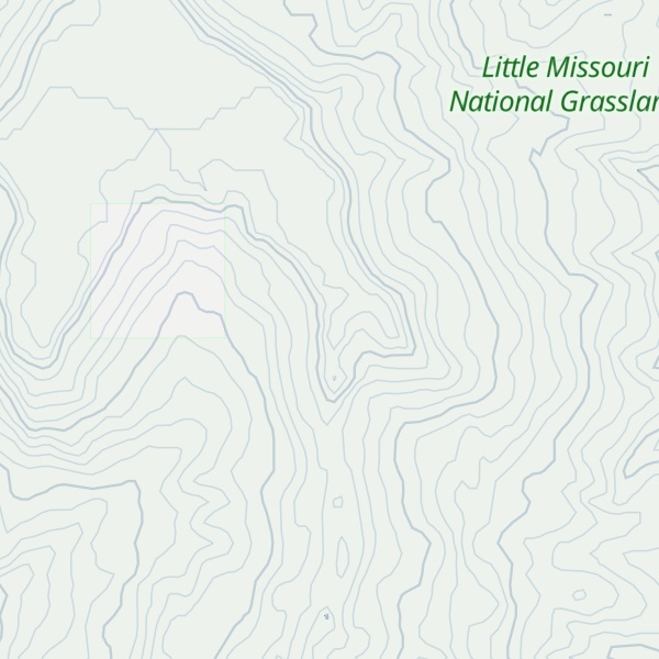 Map of Bullion Butte