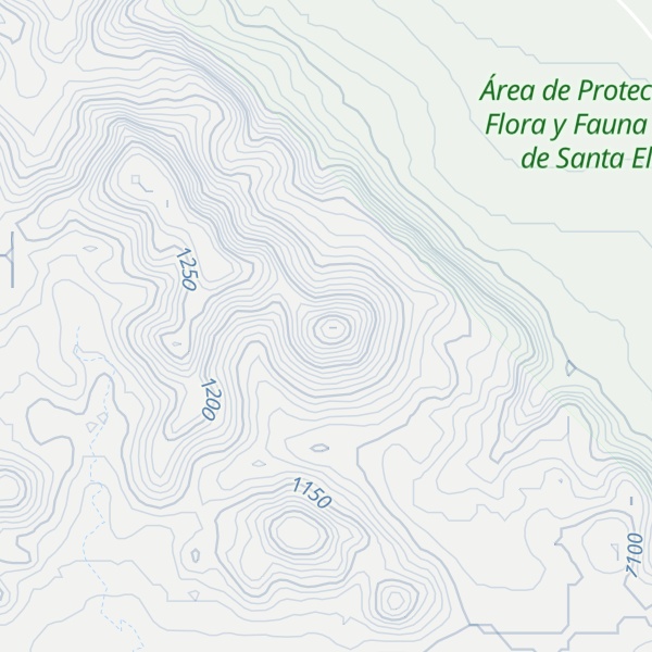 Map of Cerro El Sotolar