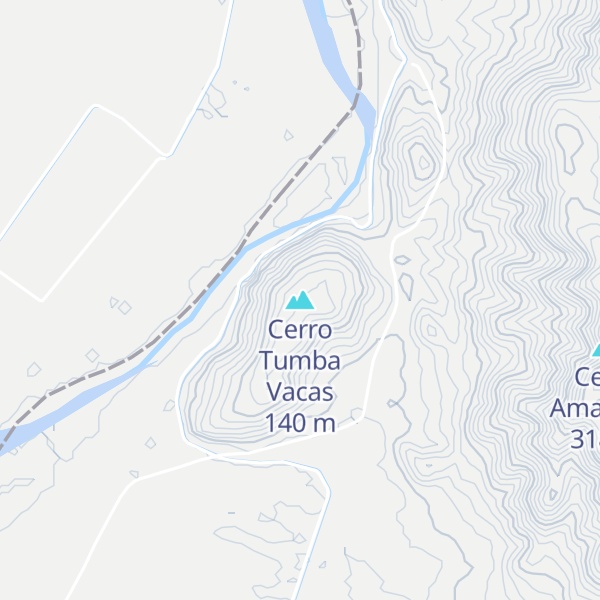 Map of Cerro Tumba Vacas