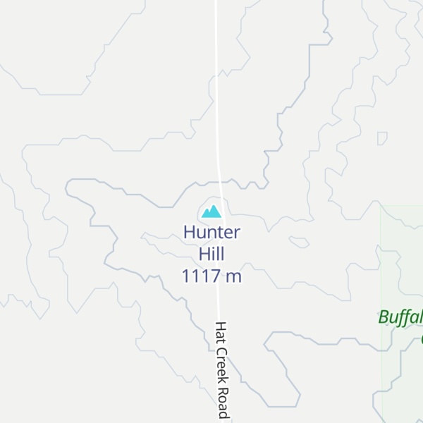 Map of Hunter Hill